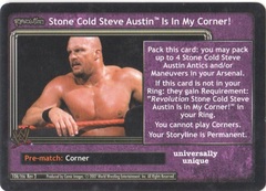 Revolution Stone Cold Steve Austin Is In My Corner!